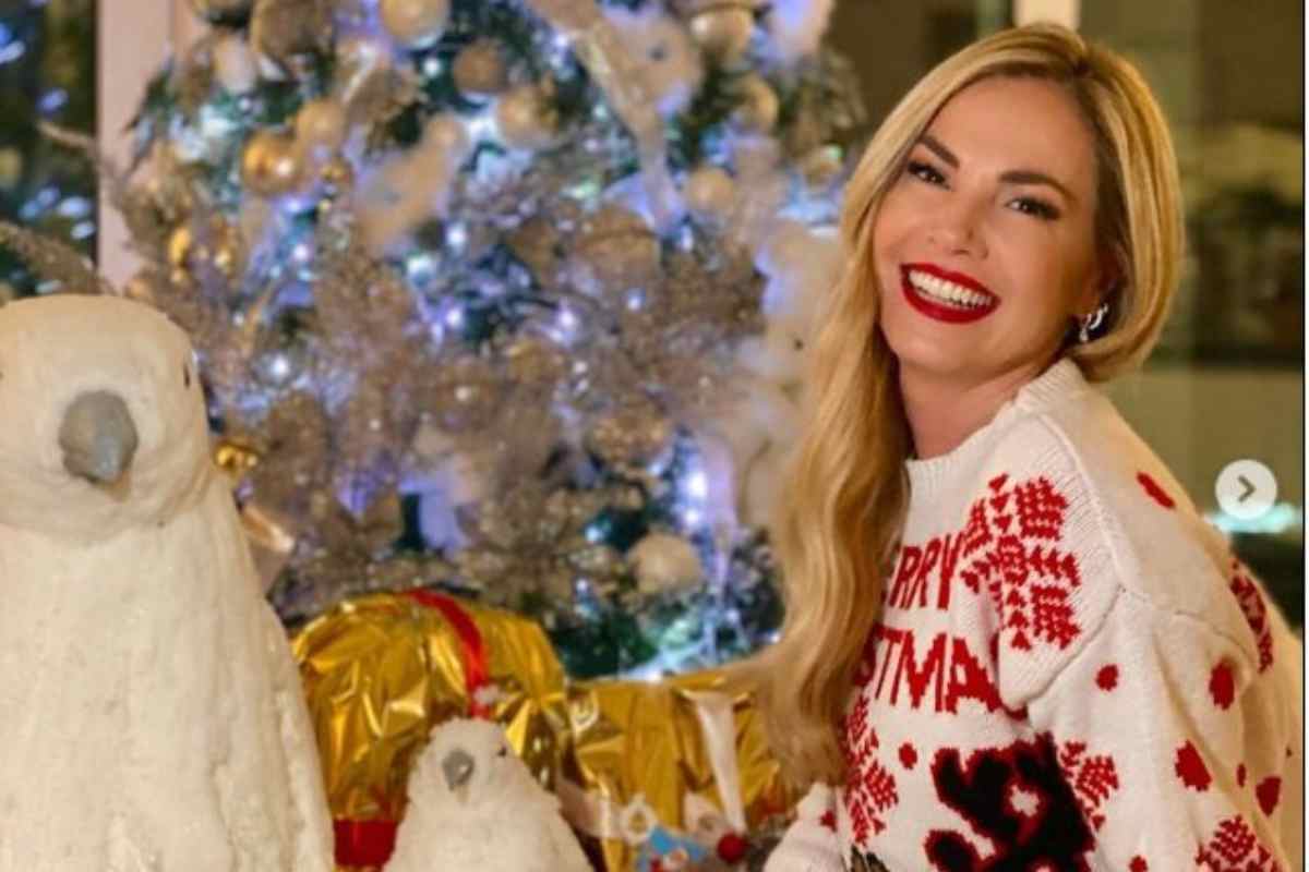 Federica Panicucci rivelazione sul Natale