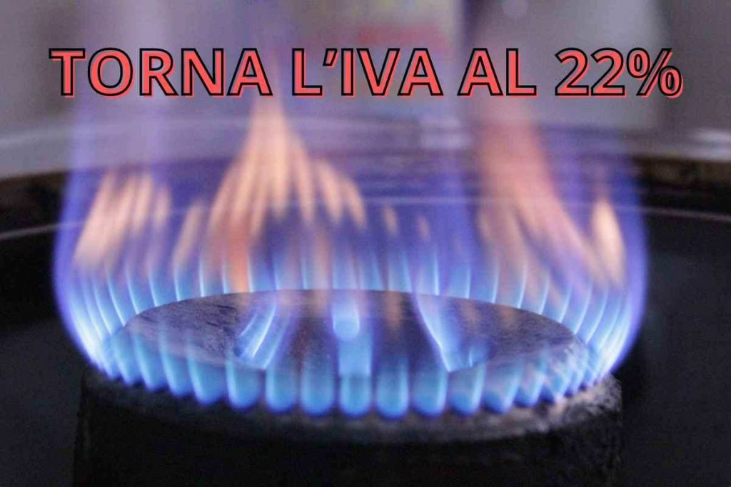 quando aumenta l'iva sul gas