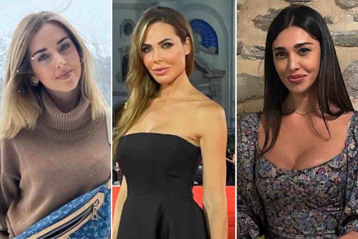 ilary blasi chiara ferragni belen rodriguez