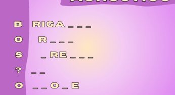 Riesci a risolvere questo divertente e complicato acrostico? È la sfida del momento